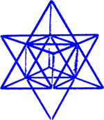 Blue Star Tetrahedron
